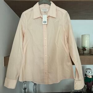 Banana Republic Non-Iron Fitted Striped Dress Shirt